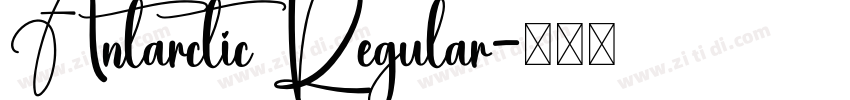 Antarctic Regular字体转换